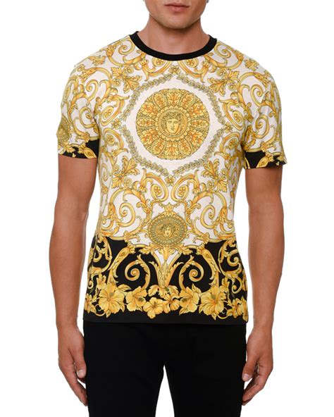 t-shirt versace precio|versace t shirts for men.